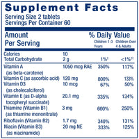 Thumbnail for Life Extension Children's Formula Mix™, multivitamin for Kids, 18 Essential Vitamins and Minerals, Berry Flavored with no Added Sucrose, Gluten-Free, Non-GMO, 120 chewable Tablets