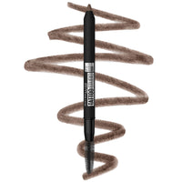 Thumbnail for Maybelline TattooStudio Waterproof Eyebrow Pencil, Sharpenable, Longwear, Long Lasting, Pigmented Eyebrow Pencil for Defined Brows, Medium Brown, 1 Count