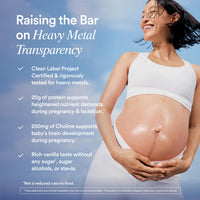 Thumbnail for Ritual Prenatal Vegan Protein Powder - 20g Pea Protein and Choline to Support Pregnancy, Postpartum, Lactation and Lean Muscle* - Tested for Heavy Metals - Sugar Free** - Non-GMO - Vanilla - 1 Lbs