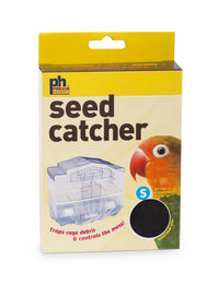 Thumbnail for Prevue Pet Products 820B Mesh Bird Seed Catcher, Black, Small/7