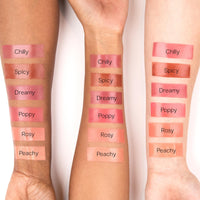 Thumbnail for Saie Dew Liquid Blush for Cheeks - Hydrating Cream Blush Stick with a Blendable + Buildable Formula - Skincare Infused Dewy Cheek Tint for a Natural Flush - Glowy Makeup Essential - Rosy (.40 oz)