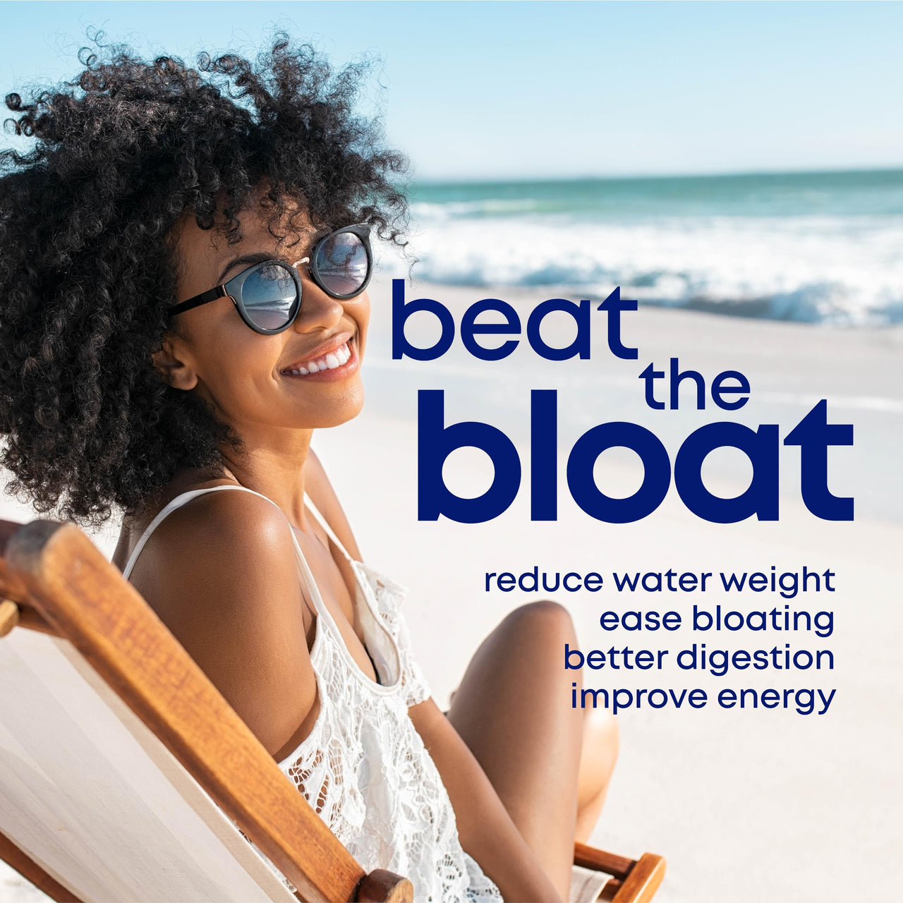 her own Debloat Gummy, Bloating and Gas Relief, Helps Reduce Water Retention, Supports Energy, with Apple Cider Vinegar and Dandelion, Gluten and Soy Free, Vegan, 60 Gummies, 60 Servings