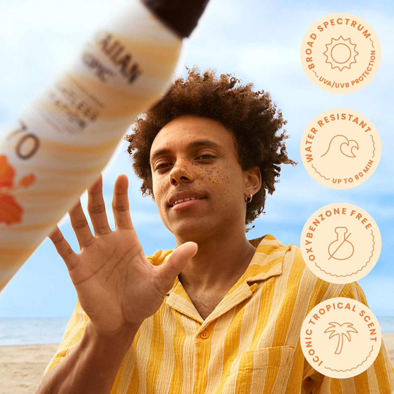 Hawaiian Tropic Weightless Hydration Clear Spray Sunscreen SPF 15, 6oz | SPF 15 Sunscreen Spray, Sunblock, Oxybenzone Free, 6oz each Twin Pack