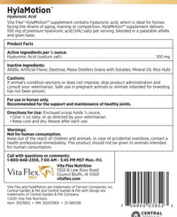 Thumbnail for Vita Flex Pro Hylamotion Hyaluronic Acid Horse Joint Supplement; Ideal for Aging, Training or Competition Horses, 2.5 Pounds