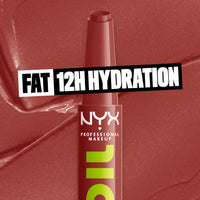 Thumbnail for NYX PROFESSIONAL MAKEUP Fat Oil Slick Click, Lightweight, Buildable, Pigmented Vegan Lip Balm - Going Viral
