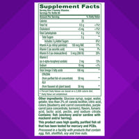 Thumbnail for Vitafusion Omega-3 Gummy Vitamins, Berry Lemonade Flavored, Heart Health Vitamins(1) With Omega 3 EPA/DHA and Vitamins A, C, D and E, America’s Number 1 Vitamin Brand, 60 Day Supply, 120 Count