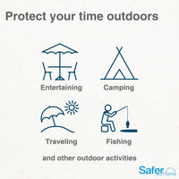 Thumbnail for Safer Home Natural Mosquito Repellent Refills - 4 Refills Pads Included - SH1200R4R - 48 Hours Total Insect Protection - Natural Insect Repellent - Includes 4