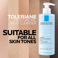 Thumbnail for La Roche-Posay Toleriane Moisturizing Milky Cleanser, Gentle Face Cleanser with Glycerin for Dry, Sensitive & Allergy-Prone Skin, Face Wash for Hydration, Makeup Remover Cleanser, 13.5fl oz