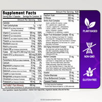 Thumbnail for Immuno 150, Immune Support Supplement, Packed with 70 Plant Minerals, 13 Essential Vitamins and 68 Additional Nutrients-150 Vegetable Capsules- Immune Boost for All Age Groups