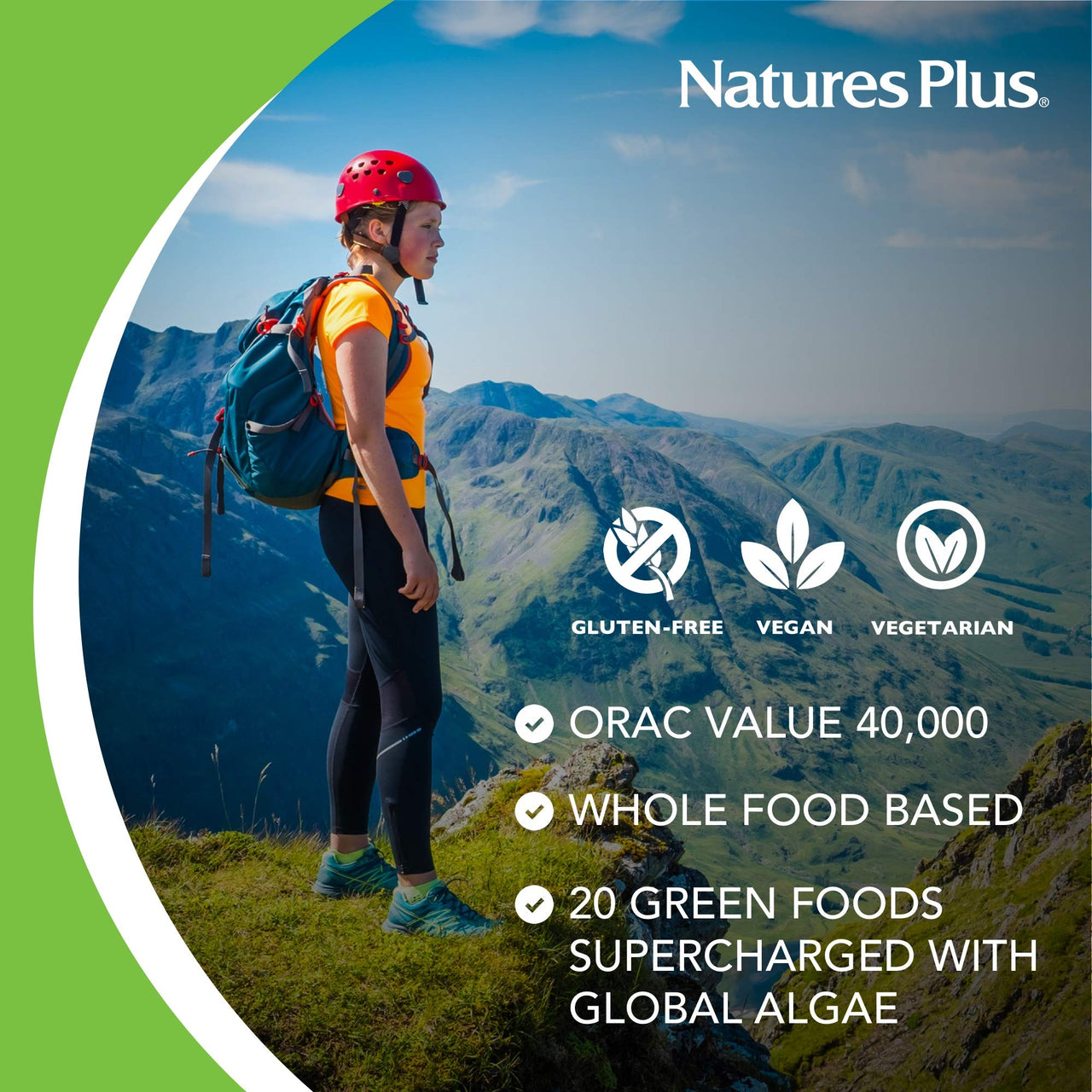 NaturesPlus Ultra Juice Green Drink - 1.32 lb - Supports Immune Health, Digestion & Energy Production - Organic, Non-GMO, Vegan, Gluten Free - 60 Servings