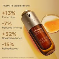 Thumbnail for Clarins DOUBLE SERUM | Anti Aging Face Serum | Visibly Firms, Smoothes, Boosts Radiance, and Refines Pores | 24H Hydration | All Skin Types, 1 Fl Oz