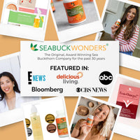 Thumbnail for SEABUCKWONDERS Organic Sea Buckthorn Seed Oil, 0.45 Fl Oz, 13 Servings, with Omega 3, 6 & 9, Can Be Used Topically & Orally, Supports Hair, Skin & Nail Health