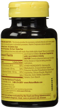 Thumbnail for Nature Made Calcium Magnesium & Zinc Tabs, 100 ct