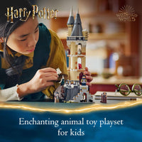 Thumbnail for LEGO Harry Potter Hogwarts Castle Owlery Toy, Wizarding World Fantasy Toy for Girls and Boys, Harry Potter Castle Playset with 3 Characters, Birthday Gift Idea for Kids Ages 8 and Up, 76430