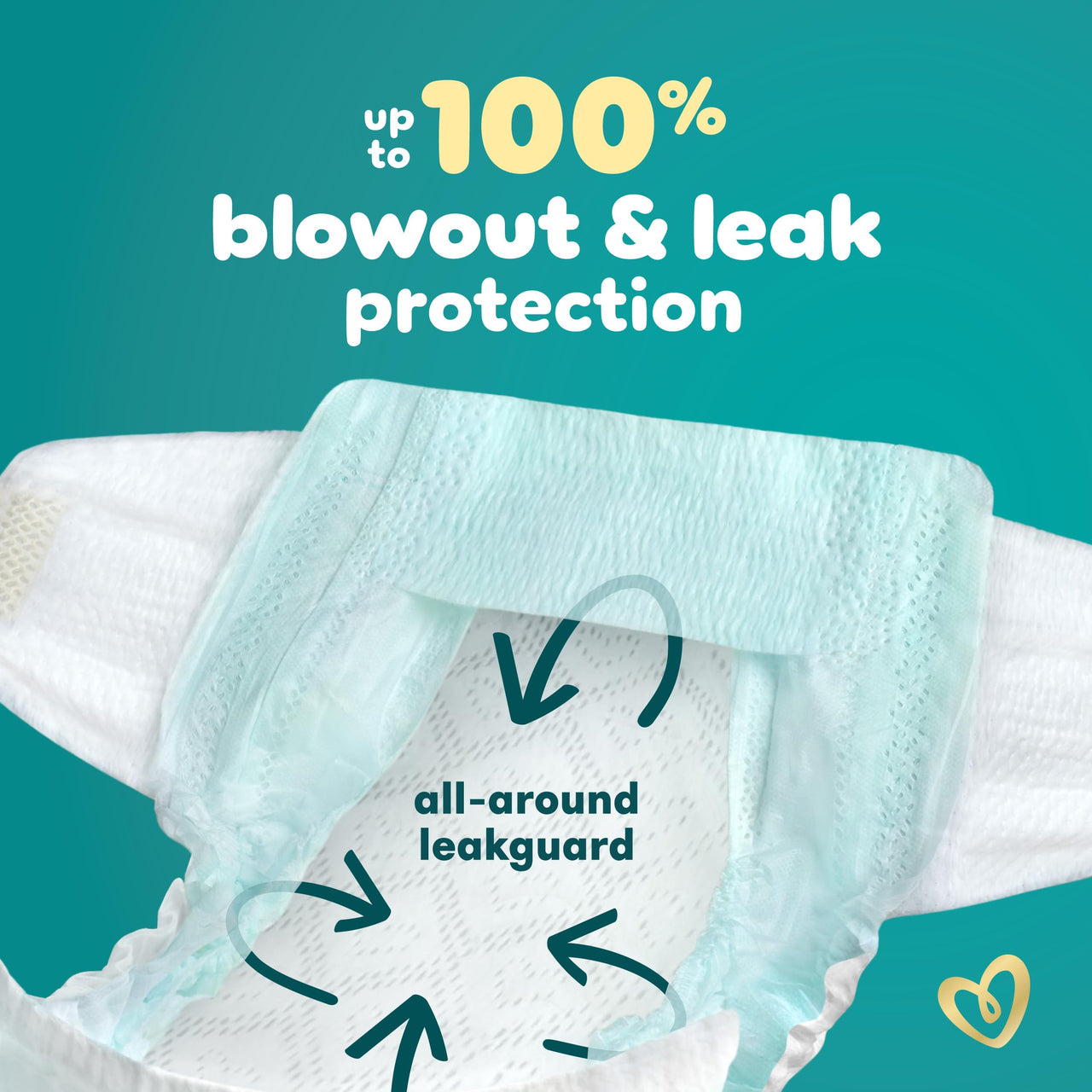 Pampers Swaddlers Diapers, Size 6 (23-44 lbs), 108 Count, Absorbent, Keeps Baby Dry and Comfortable, Skin Safe Disposable Baby Diaper (Packaging May Vary)