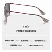 Thumbnail for Ray-Ban RB4171 Erika Classic Phantos Shape Sunglasses for Men and Women- Timeless Classic Sun Glasses with Modern Elegance - Premium UV Protection - Designer Men's and Women's Sunglasses