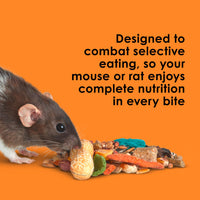 Thumbnail for Kaytee Fiesta Mouse & Rat Food, Nutritious and Fun Blend, Supports Dental Health and Digestion, 4.5 pounds