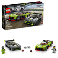 Thumbnail for LEGO Speed Champions Aston Martin Valkyrie AMR Pro & Vantage GT3 2 Collectible Model 76910 - Race Car and Toy Set, Includes 2 Driver Minifigures, Great Gift for Boys, Girls, and Teens Ages 9+