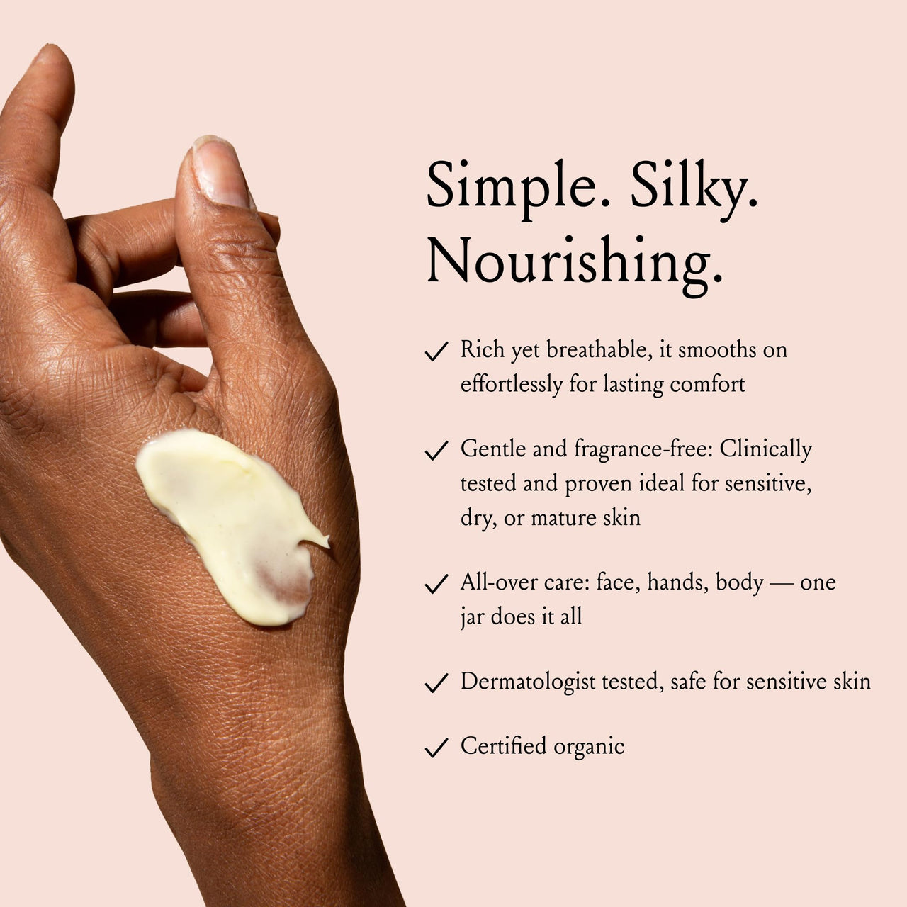 Boomsilk ® Face Moisturizer Cream, Rejuvenating Face Lotion & Facial Moisturizer for Mature Skin with Olive Oil, Beeswax & Honey, Hydrating Body Lotion for Women, Boom Beauty by Cindy Joseph, 4 oz