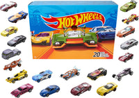 Thumbnail for Hot Wheels Toy Cars & Trucks 20-Pack, Set of 20 1:64 Scale Vehicles for Play or Display, Instant Collection (Styles May Vary)