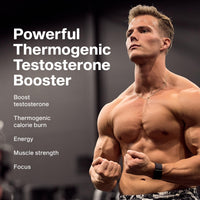 Thumbnail for MuscleTech Thermogenic Testosterone Booster for Men, AlphaTest Thermo - T-Boost Mens Supplement with Tribulus Terrestris - Male Gym Workout Supplements for Muscle Growth, Stamina & Energy - 90 Pills