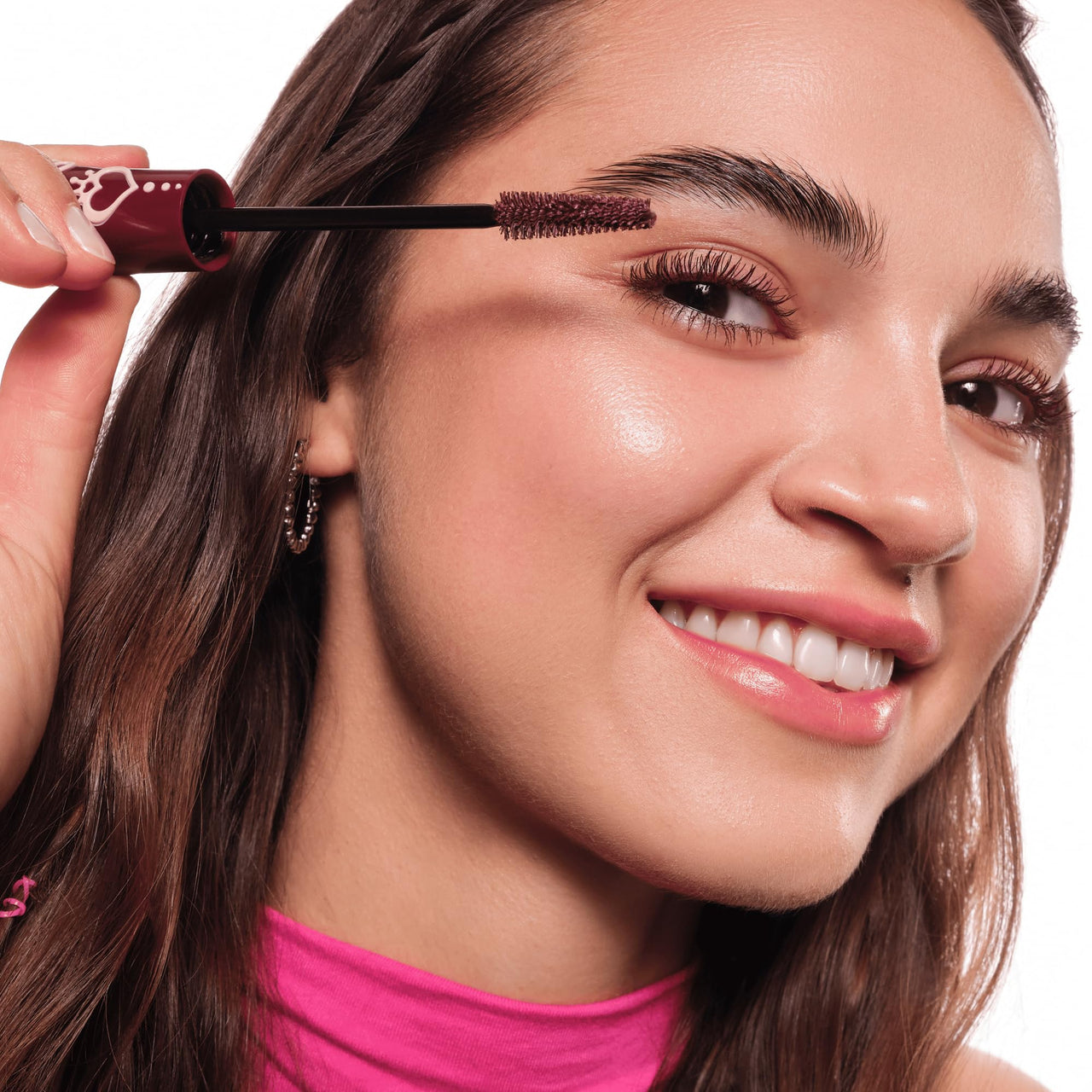 essence | Lash Princess False Lash Effect Mascara Burgundy | Volumizing & Lengthening Mascara with Conic Fiber Brush | Vegan & Cruelty-Free