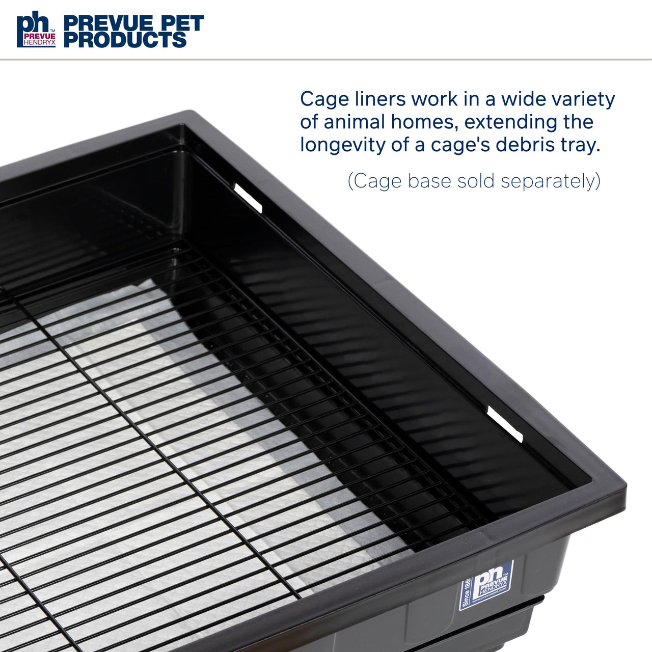 Prevue Pet Products Disposable Cage Liners for Birds and Small Animals - Parrot, Parakeet, Conure, Cockatiel Cages and Hamster, Guinea Pig, Mouse Cages White 20" X 18" - 20 Liners