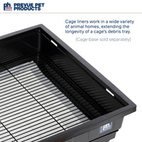 Thumbnail for Prevue Pet Products Disposable Cage Liners for Birds and Small Animals - Parrot, Parakeet, Conure, Cockatiel Cages and Hamster, Guinea Pig, Mouse Cages White 20