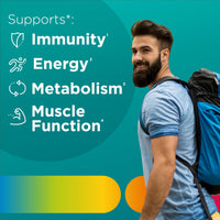 Thumbnail for Centrum Men's Multivitamin Gummies, Immune, Energy, Healthy Appearance Support, 100 Count, 50 Day Supply