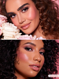Thumbnail for SHEGLAM Color Bloom Dayglow Liquid Blush Makeup for Cheeks Shimmer Finish - Love Cake