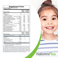 Thumbnail for NaturesPlus Animal Parade Children's Chewable Multivitamin - 90 Animal-Shaped Tablets - Natural Assorted Flavors - Vegetarian, Gluten Free - 45 Servings