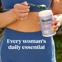Thumbnail for Bloom Nutrition Creatine Monohydrate Powder, 5g Micronized Creatine per Serving, Supports Muscle Recovery, Strength, Endurance, Pre or Post Workout, Gluten Free, Non GMO, Raspberry Lemon, 40 SVG, 9 oz