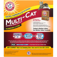 Thumbnail for Arm & Hammer Multi-Cat Superior Odor Control with Clean Burst Clumping Cat Litter, 40lb