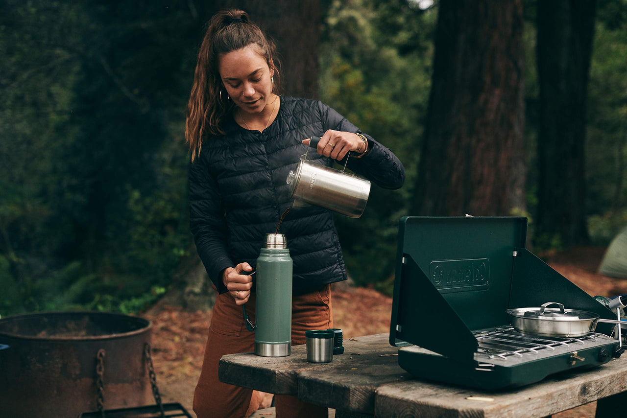 Stanley Classic Vacuum Insulated Wide Mouth Bottle - BPA-Free 18/8 Stainless Steel Thermos for Cold & Hot Beverages – Keeps Liquid Hot or Cold for Up to 24 Hours