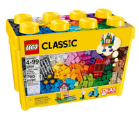 Thumbnail for LEGO Classic Large Creative Brick Box 10698 Building Set, Toy Storage Solution for Home or Classrooms, Interactive Building Toy for Kids, Boys, and Girls