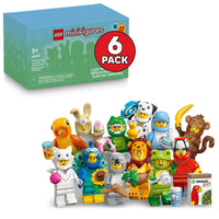 Thumbnail for LEGO Minifigures Animal Series 28 6 Pack - Kids Toys in Sealed Mystery Boxes - Animal Themed Figures to Collect - Birthday Party Favors & Gift Idea for Boys & Girls, Ages 5+ - 66813