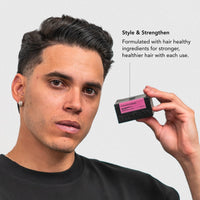 Thumbnail for BluMaan Hydrating Pomade - Low Shine, High Hold - Water Based, Easy To Wash - Ideal for Quiffs, Pompadours, Ducktails & Slick Back Looks - 2.5 oz