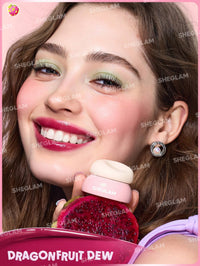 Thumbnail for SHEGLAM Hydra Jelly Pocket Lip Jam Hydrating Nourishing Lip Gloss Moisturizing Lip Makeup-Dragonfruit Dew