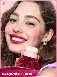Thumbnail for SHEGLAM Hydra Jelly Pocket Lip Jam Hydrating Nourishing Lip Gloss Moisturizing Lip Makeup-Dragonfruit Dew