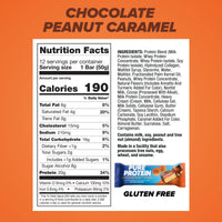Thumbnail for Pure Protein Chocolate Peanut Caramel Protein Bars – 20g Protein, 3g Sugar, 190 Calories (12 count) Low Sugar* High Protein Snack - Gluten Free - Perfect for a Healthy Snack
