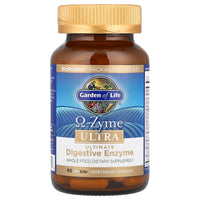 Thumbnail for Garden of Life 21 Powerful Digestive Enzymes with Papain, Bromelain, Lipase, Plus Ginger and Turmeric - Omega-Zyme Ultra, Enzymes for Digestion Dietary Supplement, Vegetarian, 90 Capsules