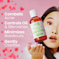 Thumbnail for SeoulCeuticals Korean Toner for Oily Acne Prone Skin – Korean Skin Care Tea Tree Toner for Face – Facial Toner Centella Asiatica, Salicylic Acid. 4 FL OZ