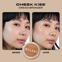 Thumbnail for Milani Cheek Kiss Cream Bronzer, 120 - Spilling Tea, Vegan & Cruelty-Free, Made in Korea, Lightweight Glow, Soft Matte Finish