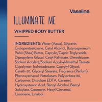Thumbnail for Vaseline Illuminate Me Whipped Body Butter 2-Pack – Lightweight Moisturizer for Luminous, Glowing Skin, 11 Oz Ea