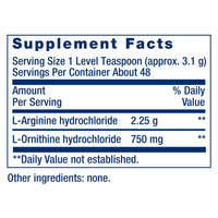 Thumbnail for Life Extension Arginine Ornithine Powder, Promotes Muscle Health & Recovery, Gluten Free, Non-GMO, net Weight 150 Grams