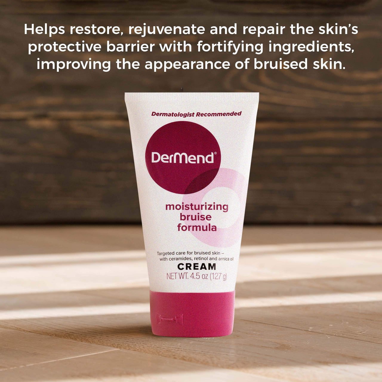 Dermend Arnica Bruise Cream with Vitamin K - Moisturizer for Bruising on Arms, Legs & Hands - 4.5 Oz