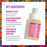 Thumbnail for Good Molecules Mandelic Acid Serum - Gentle Face Exfoliator Serum with Ultra Hydrating Hyaluronic Acid - Exfoliating PHAs to Brighten Skin - Skin Care For Face