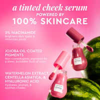 Thumbnail for Glow Recipe Niacinamide Dewy Flush Tinted Serum - 100% Glowy Skincare Makeup to Smooth, Hydrate & Brighten - Liquid Korean Makeup with Buildable, Warm Berry Plum Tint - Berry Flush (0.4 oz)