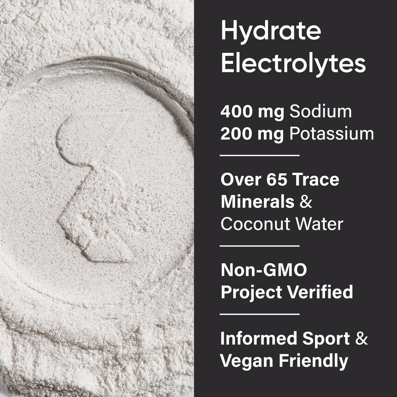 Sports Research Hydrate Electrolytes Powder - Sugar-Free & Naturally Flavored with Vitamins, Minerals, and Coconut Water - Supports Hydration - Passion Fruit & Cherry Pomegranate