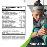 Thumbnail for NaturesPlus Hema-Plex Iron - 60 Fast-Acting Capsules - 3 Pack - 85 mg Chelated Iron + Vitamin C & Bioflavonoids for Healthy Red Blood Cells - Vegan, Gluten Free - 90 Total Servings